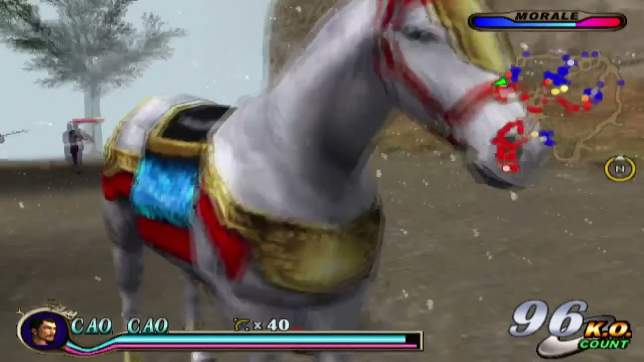 Dynasty Warriors 2 HD Gameplay: The Battle at Hu Lao Gate, Cao Cao