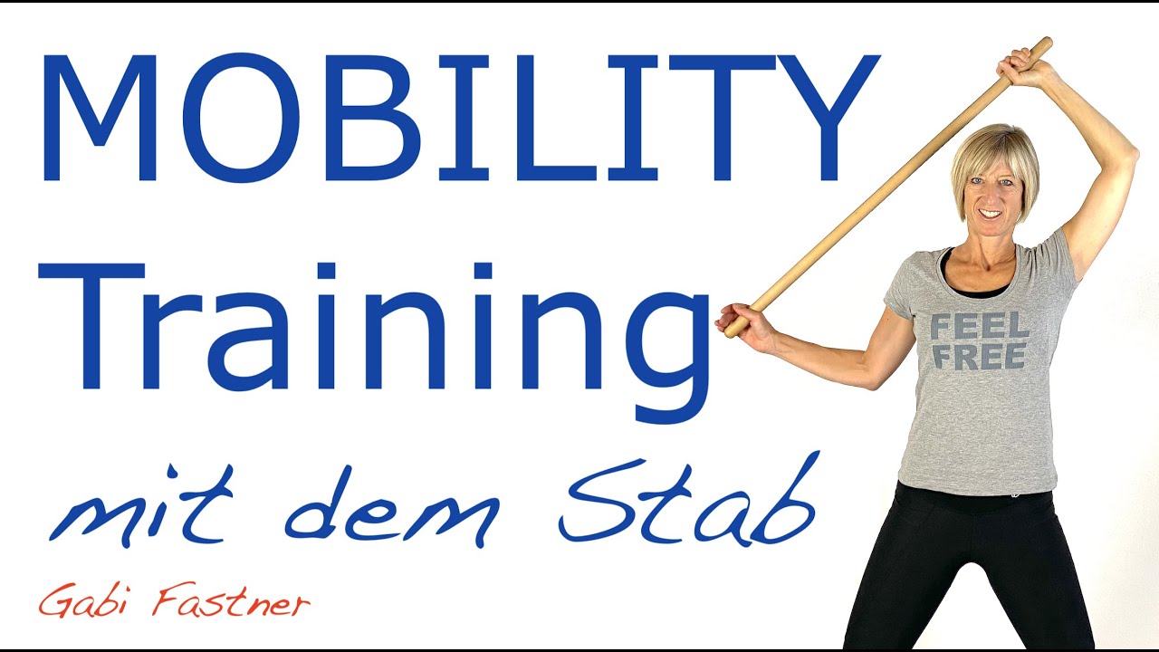 🍌 20 min. Mobility-Training mit dem Stab