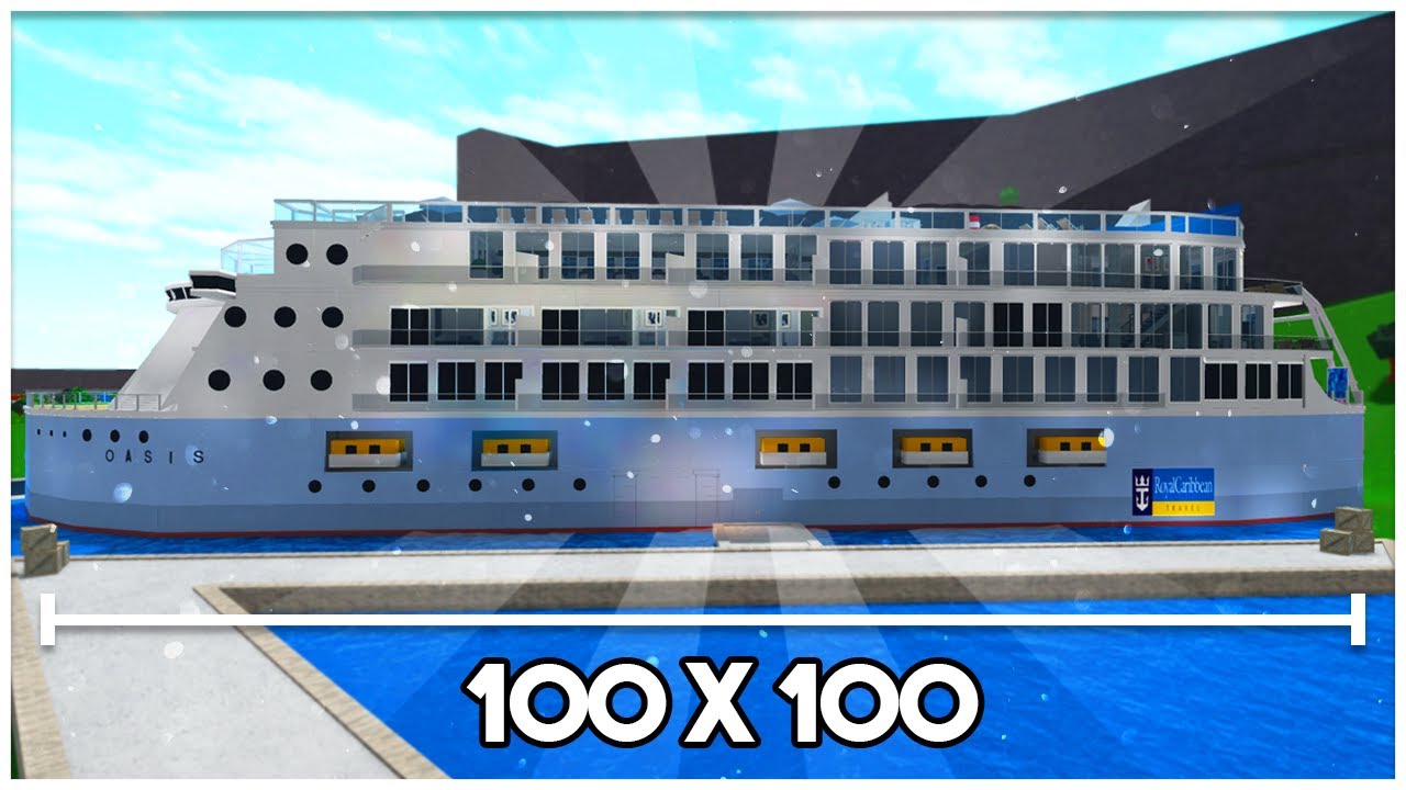 THE BIGGEST CRUISESHIP ON BLOXBURG! | Roblox