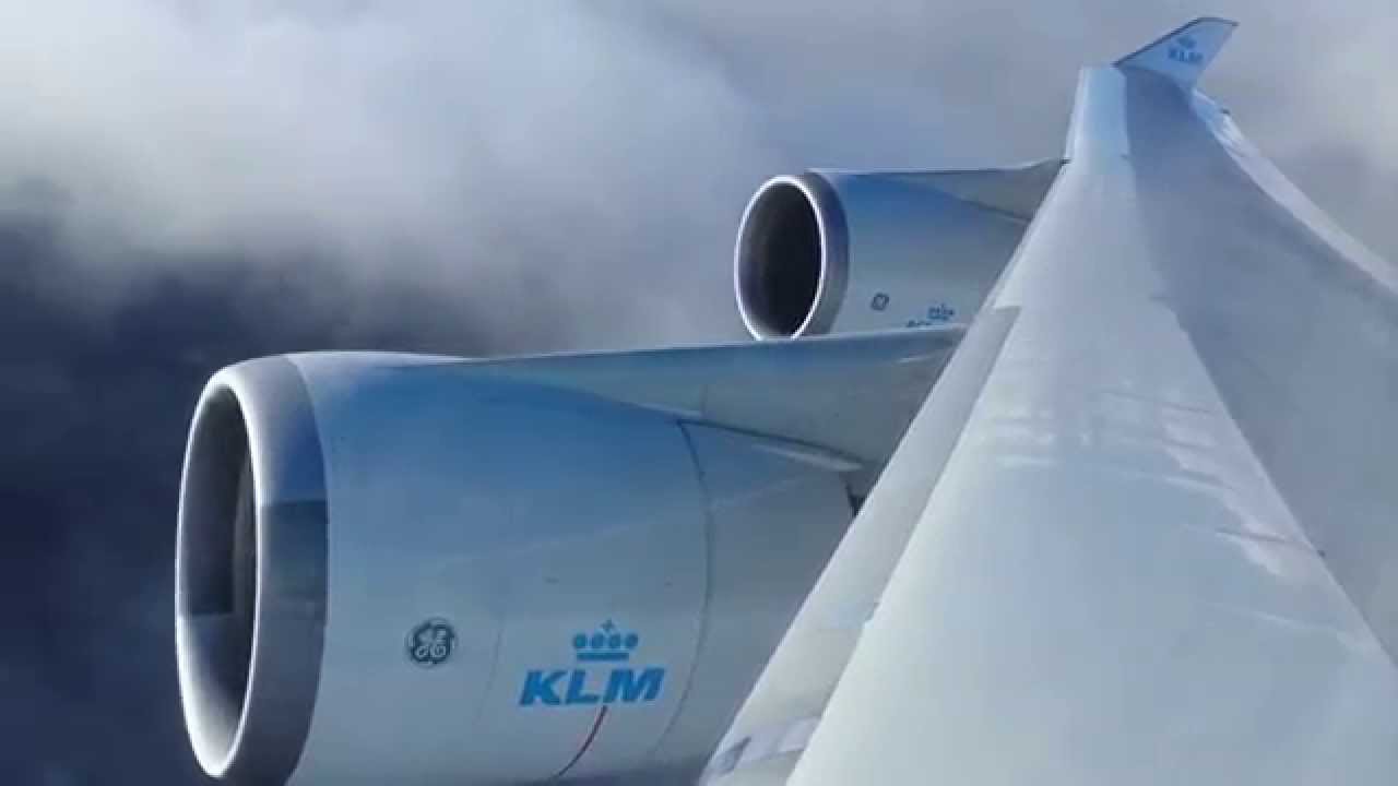 KLM 747-400 Take Off Schiphol