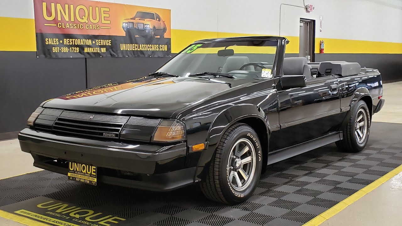 1985 Toyota Celica GT-S Convertible | For Sale $18,900