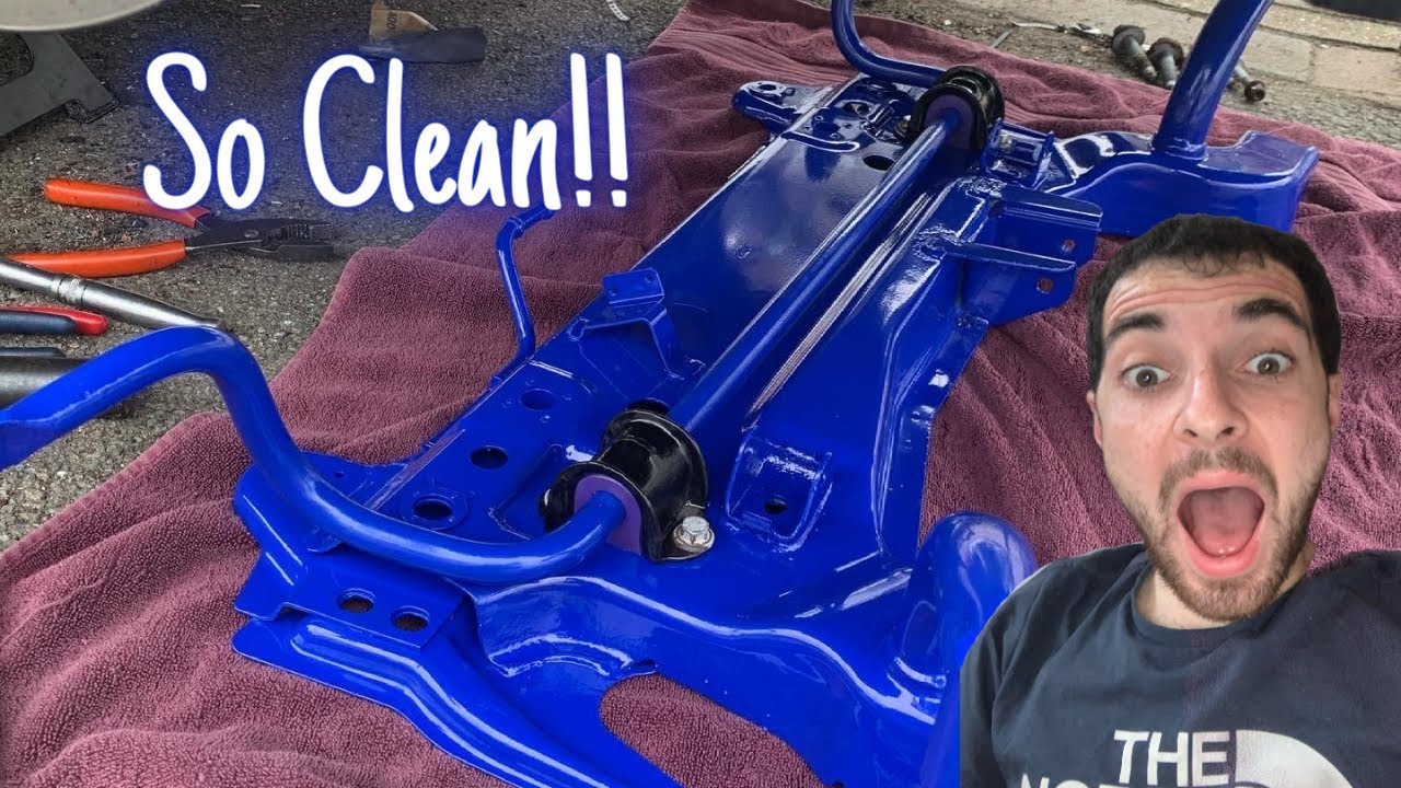 CUSTOM POWDERCOATED FRONT SUSPENSION RESTORATION ON MY MK6 FIESTA ST150