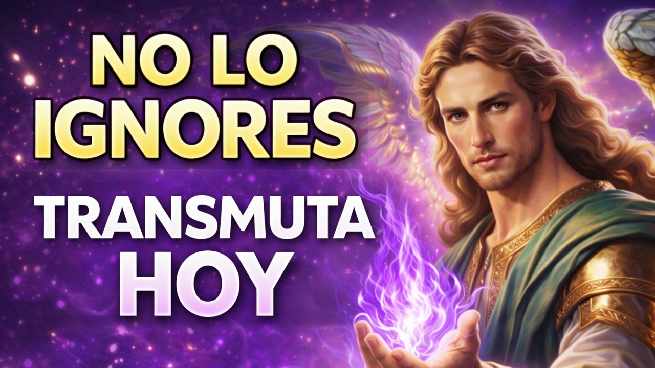 💜⚠️ Arcángel Zadquiel: NO lo ignores… Transmuta HOY y tu amor cambia MAÑANA (14F)