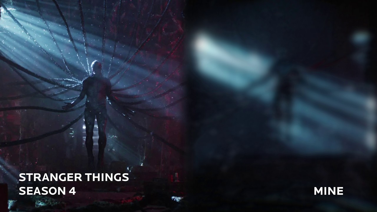 I Remake Stranger Things Vecna  Scene VFX in Blender