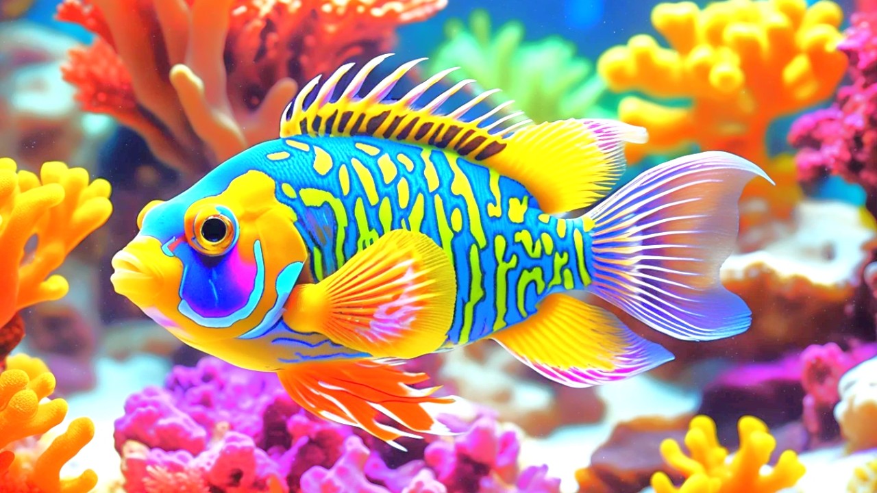 The Best 4K Aquarium - Dive Into The Mesmerizing Underwater Realm, Sea Jellyfish