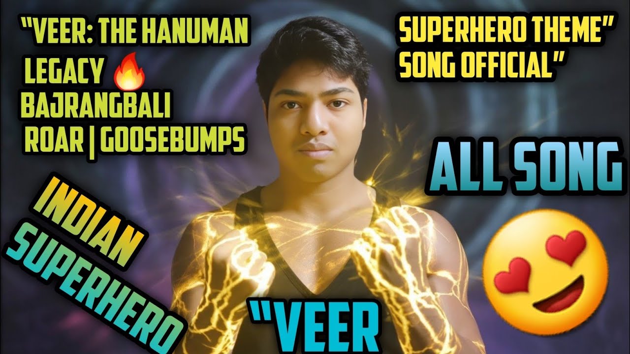 “VEER: The Hanuman Legacy 🔥 Bajrangbali Roar | Goosebumps Superhero Theme”Song OFFICIAL”#hanumanji