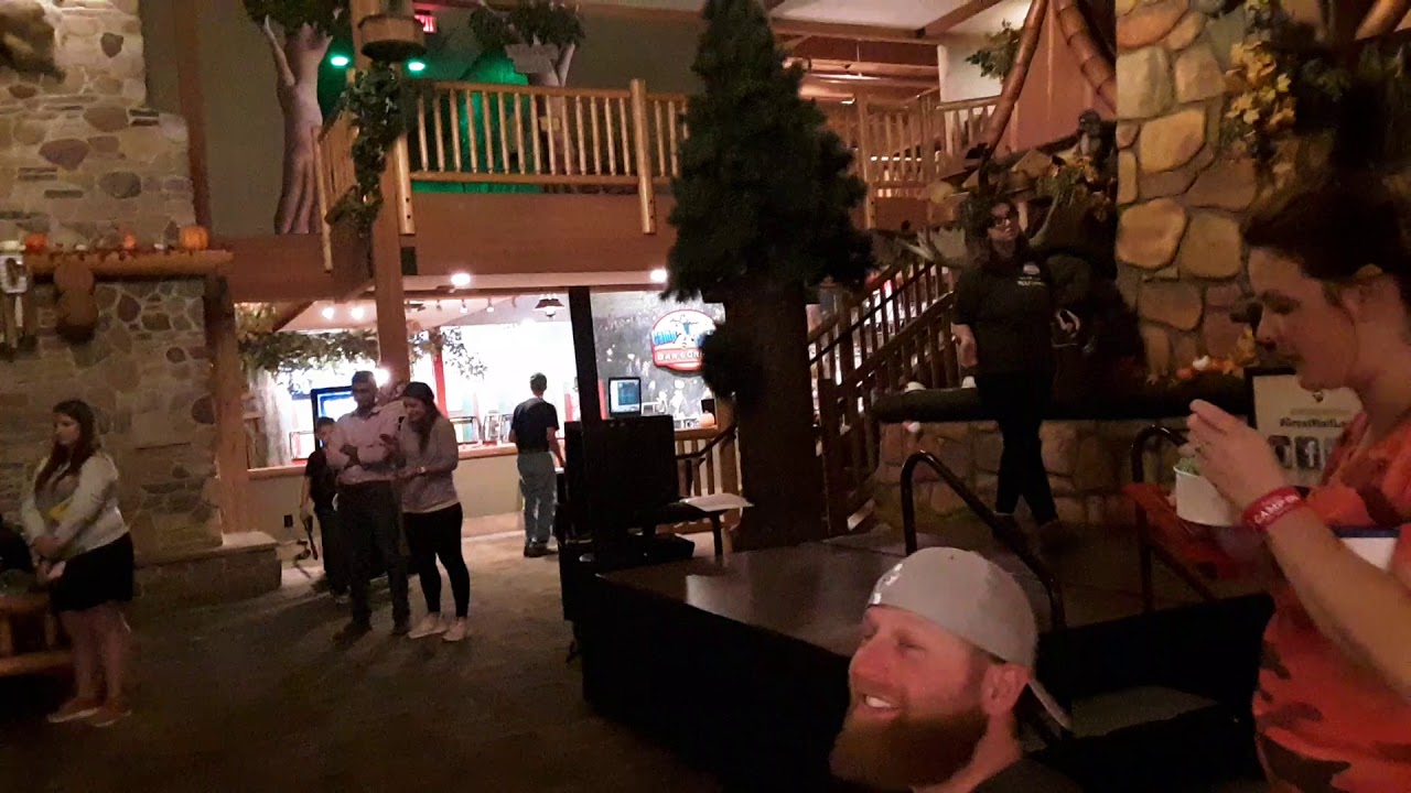 Great Wolf dance party