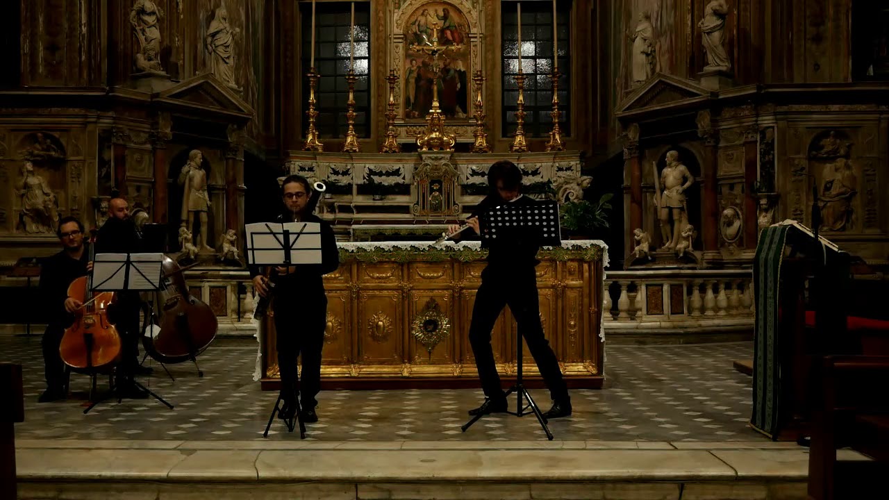 A. Vivaldi, sonata per flauto, fagotto e basso continuo in La minore RV 86