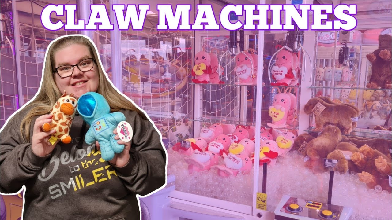 CAN WE WIN ON UK CLAW MACHINES? | OLYMPIA AND SLIVER DOLLER ARCADES SCARBOROUGH