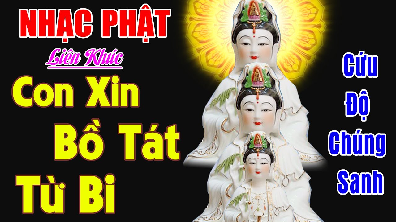 Nhạc Phật, #CON XIN BỒ TÁT TỪ BI, Liên Khúc Nhạc Phật Giáo Hay Nhất 2022 #VỀBÊNPHẬT, Cứu Khổ Bình An