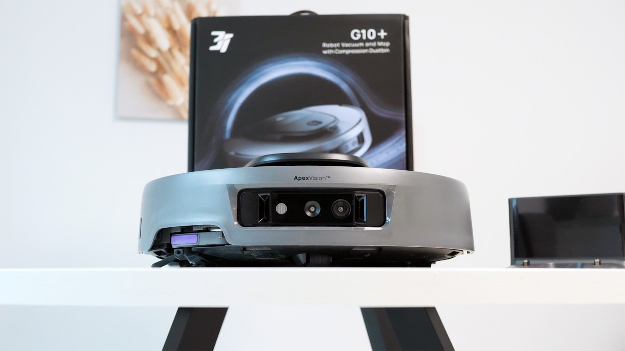 РОБОТ-ПЫЛЕСОС 3I G10+ за 30к с полноценной AI камерой, выдвигающей боковой щеткой и мощностью 18кПа