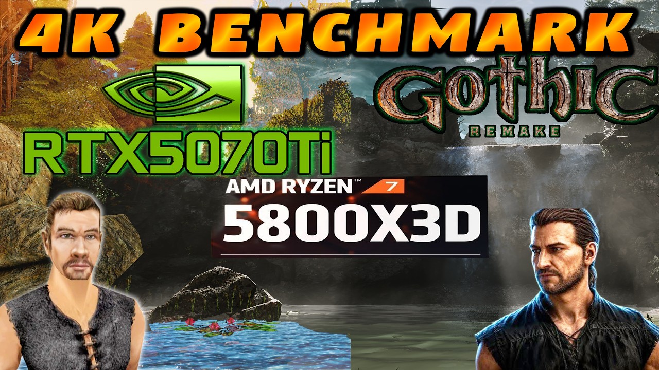 Gothic 1 Remake | 4K Benchmark | UE 5 | DLSS 4.5, Frame Generation + Optimized Settings