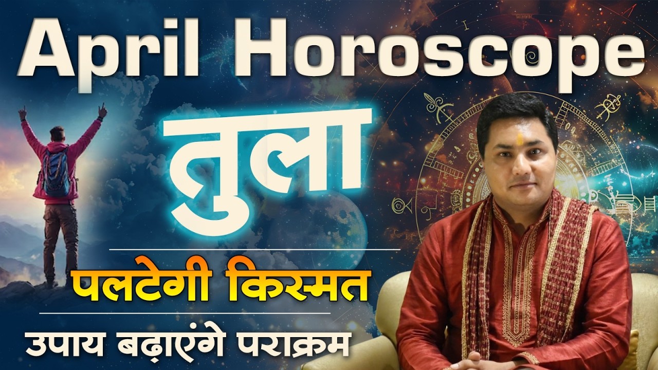 Tula Rashi April 2026 | Libra Predictions APRIL 2026 | Monthly Horoscope | तुला राशि-Suresh Shrimali