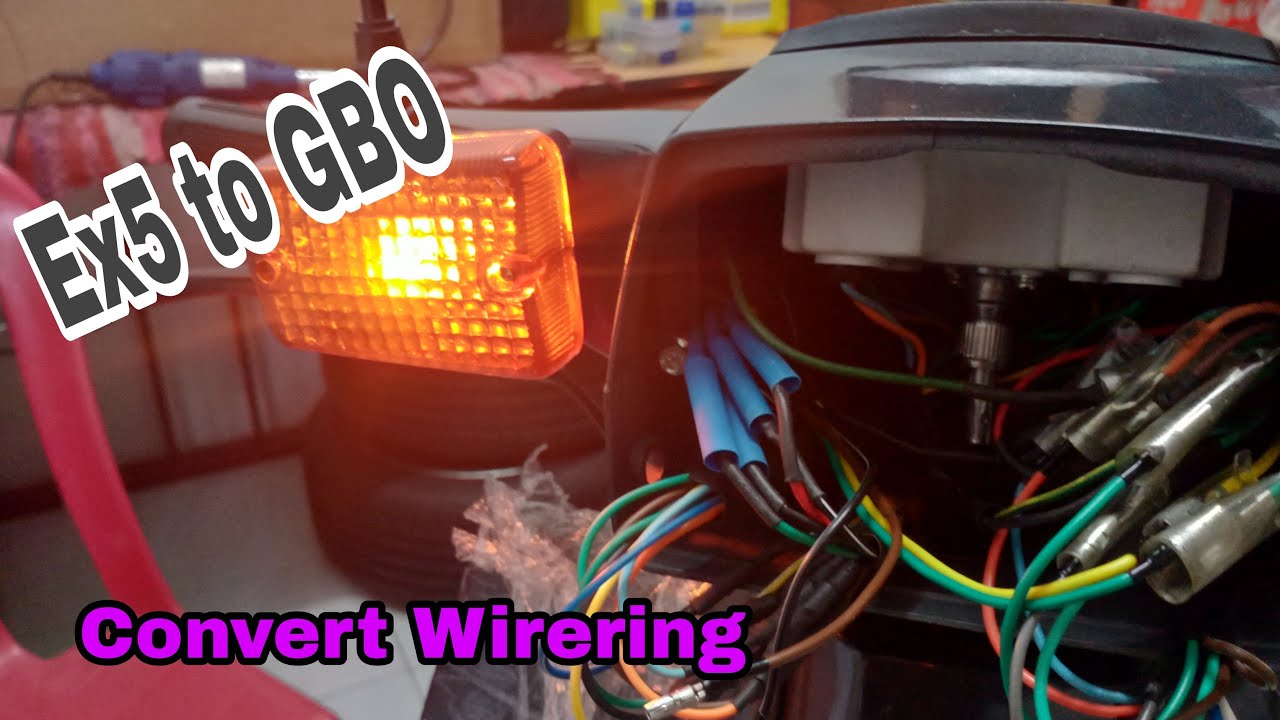 Cara Pasang Wirering | Ex5 Dream Convert to GBO/C70 | mudah je...