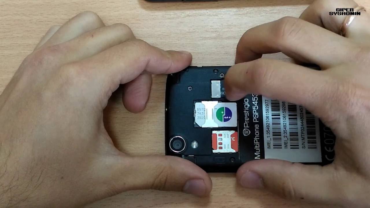 Prestigio MultiPhone PSP5453 Duo. Как разобрать. Ремонт.