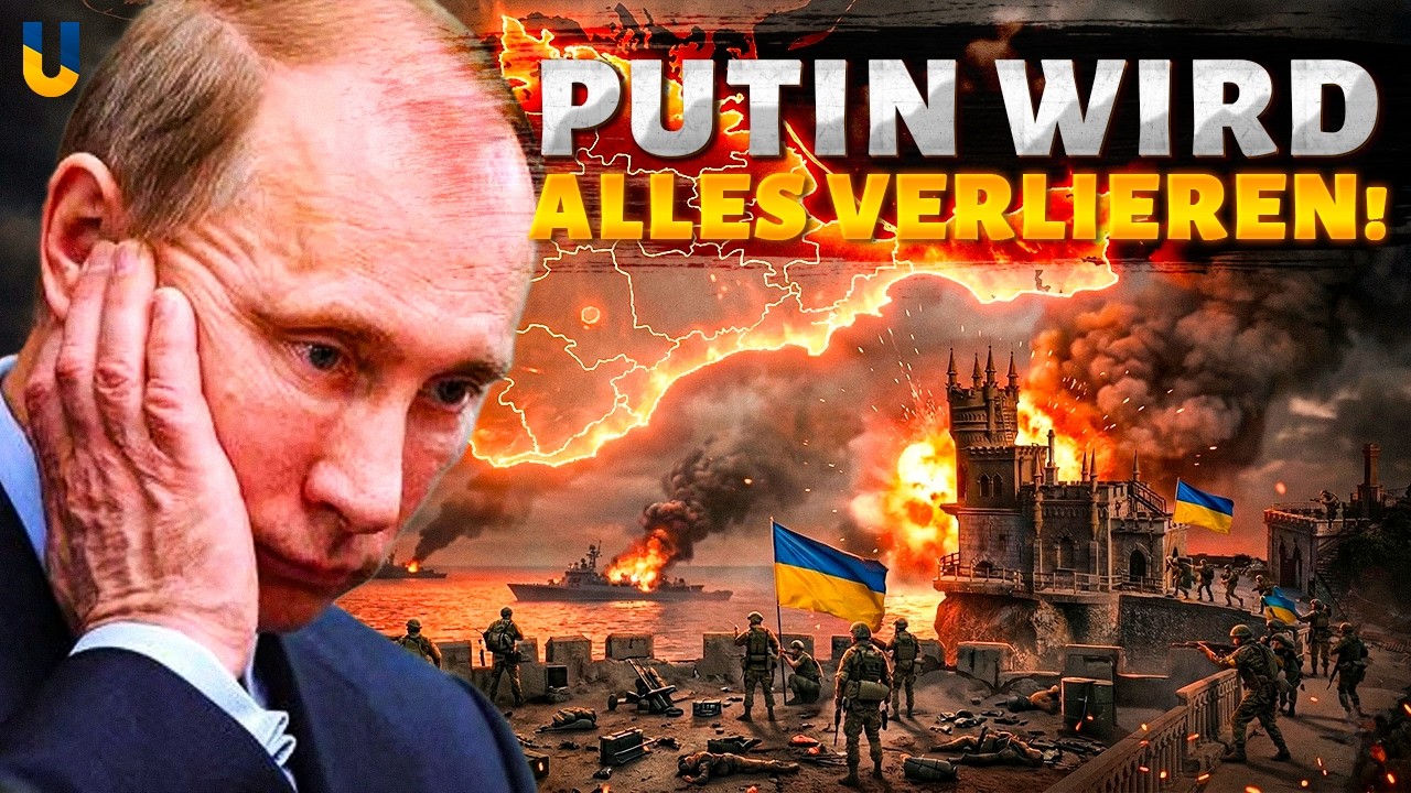 BOMBE für Putin: Ukraine holt Krim zurück! Russland verliert Gebiete