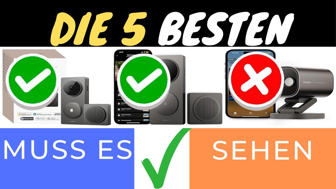 DIE 3 BESTEN HOMEKIT AUSSENKAMERAS 2025 📷🏡 | BILDQUALITÄT & SICHERHEIT IM VERGLEICH!