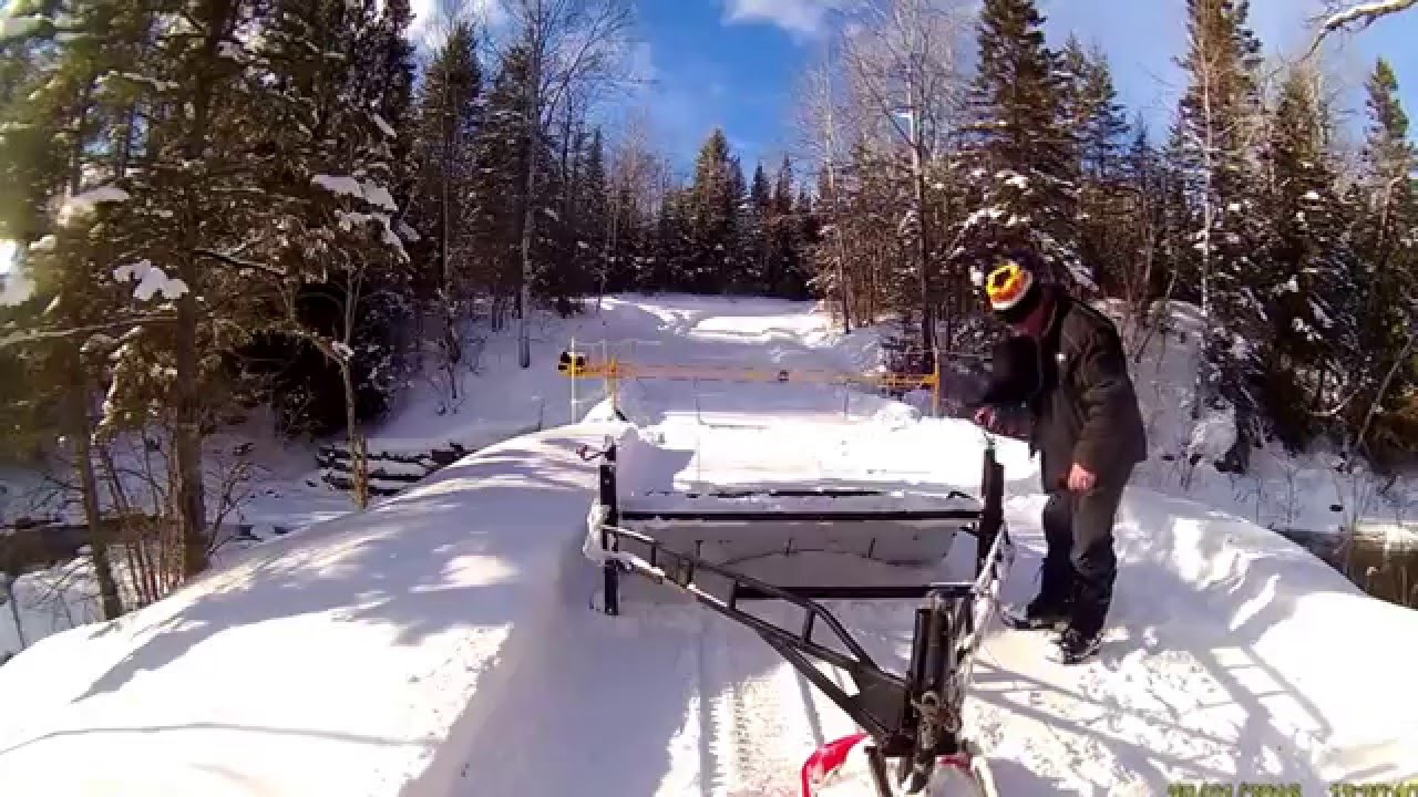 gratte de motoneige 3 snowmobile groomer 4