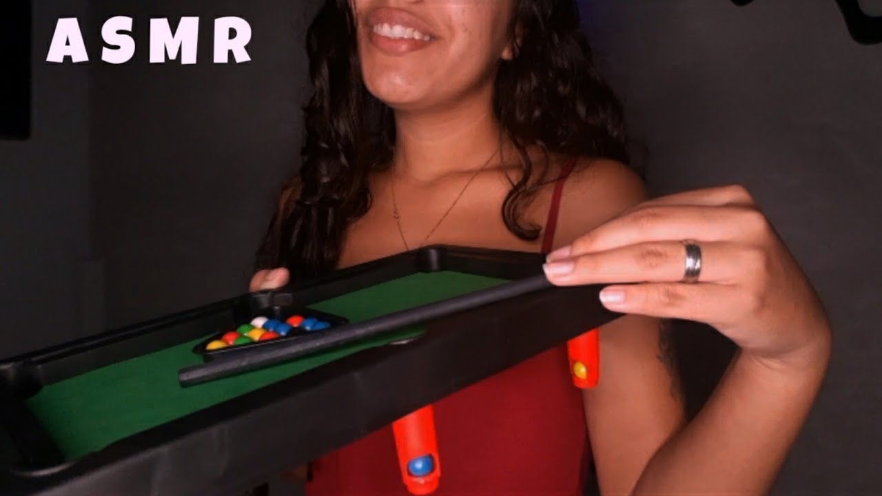 ASMR - MESA DE SINUCA🎱🎱