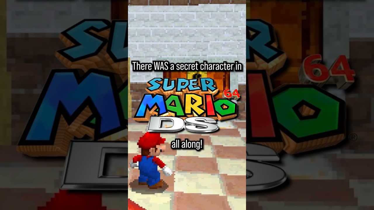 В Super Mario 64 DS БЫЛ секретный персонаж