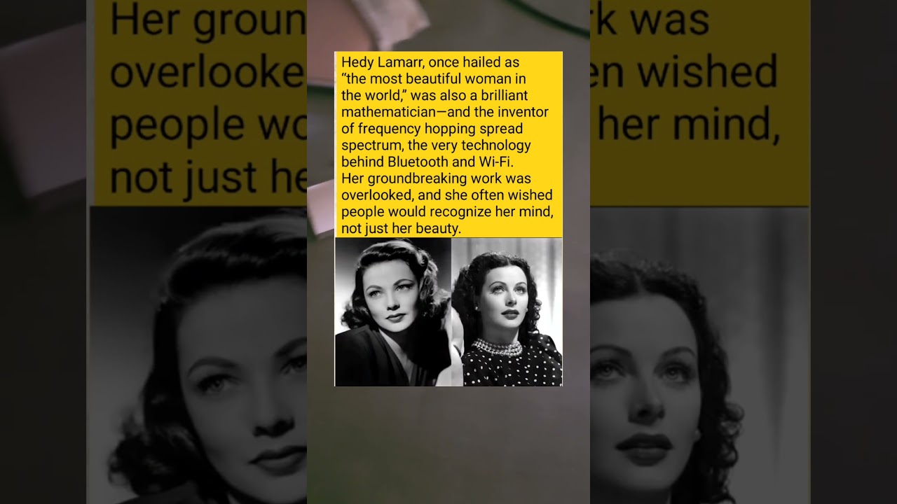 Hedy Lamarr: The Hollywood Beauty Who Invented Wi-Fi (The Untold Story)