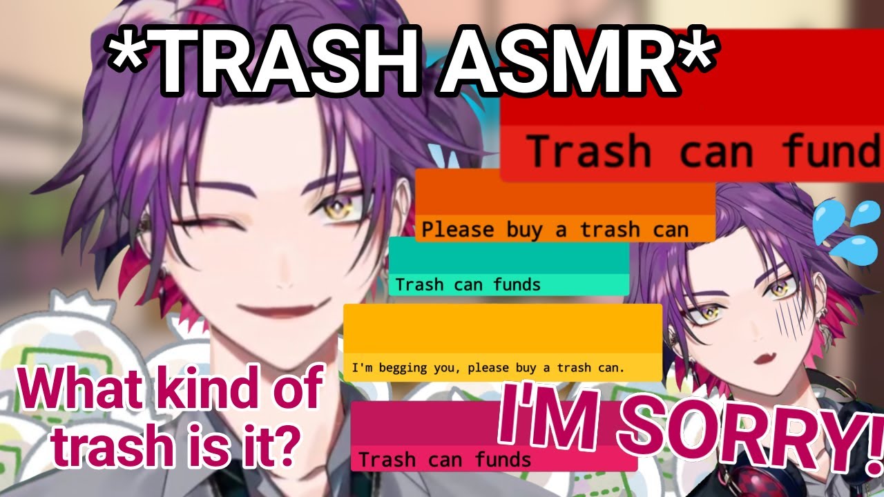 [Eng Sub] Hibari Does Trash ASMR And Ends Up Getting Bullied By Super Chat [Nijisanji clip]