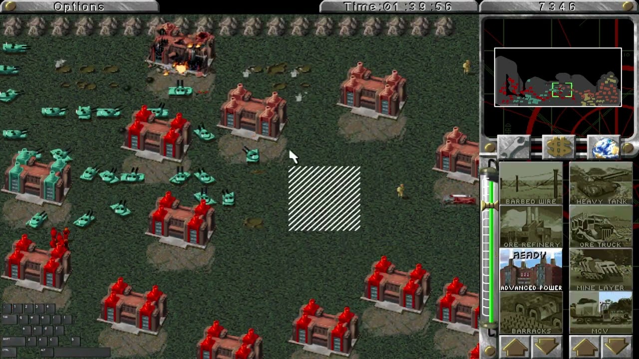 Сам не ожидал, что это прокатит) Red Alert 1