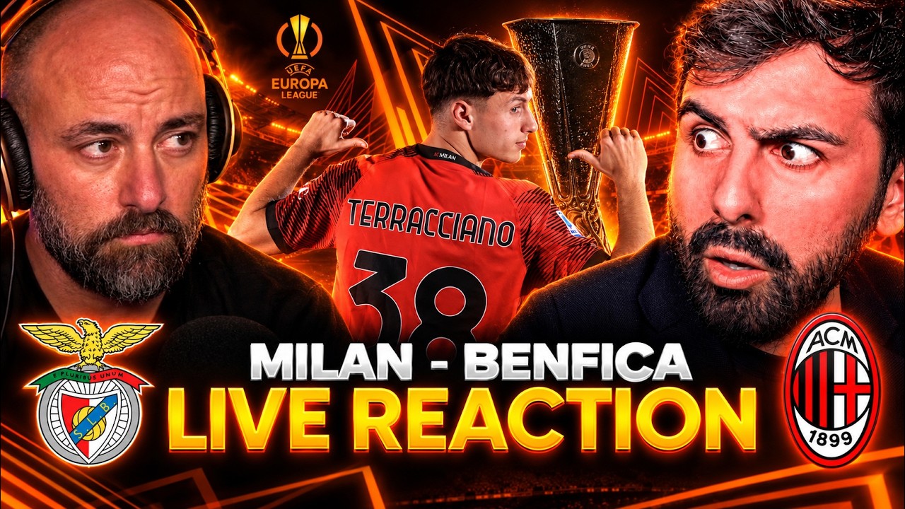 MILAN - BENFICA | DIRETTA PARTITA | LIVE REACTION
