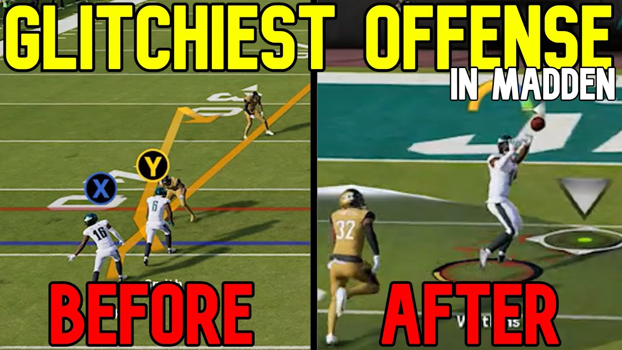 ⚠️MOST TOXIC OFFENSE MADDEN NFL 23⚠️ Glitch Routes & Instant 1 Play TDs That SCORE VS EVERY DEFENSE!