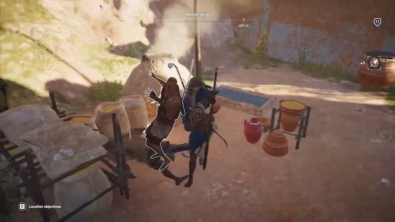 Hội S&aacute;t Thủ - AC Origins - Walkthrough - Explore Location - Kalliergeia