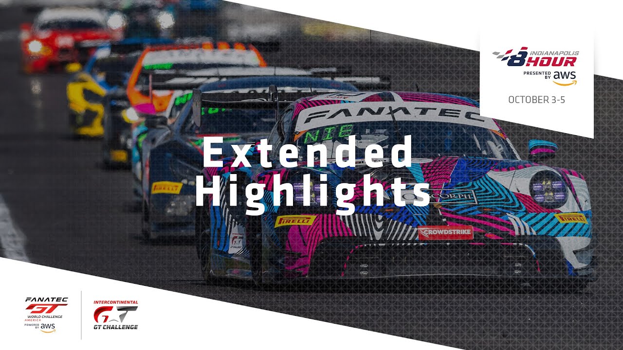 Extended Highlights | Indianapolis 8 Hour | IGTC + Fanatec GT America 2024
