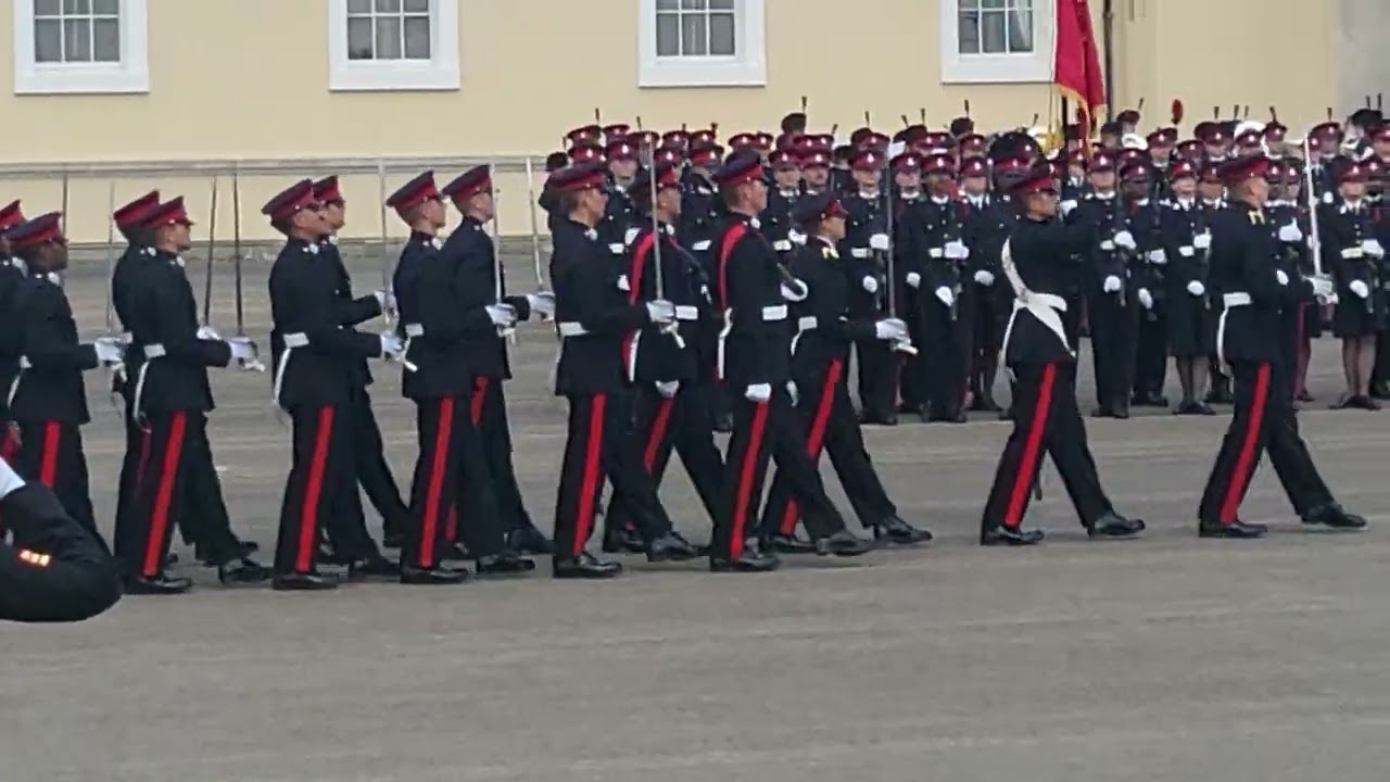 sandhurst  passing out parade