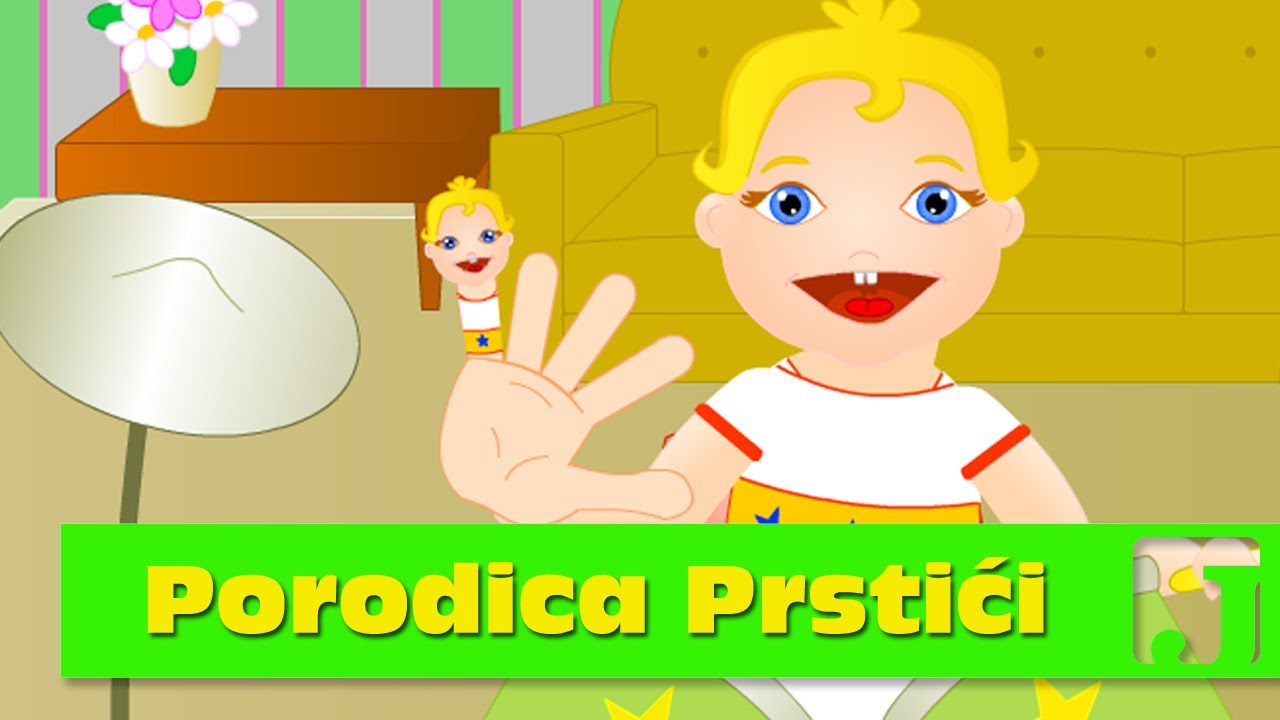 Porodica Prstići - muzički instrumenti | Dečije pesme | Finger Family