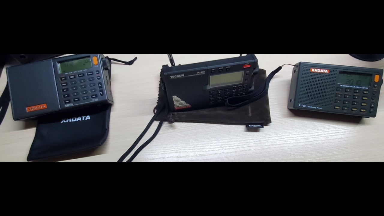Распаковка и обзор радиоприемников Tecsun pl 330 XHDATA D808 - R108