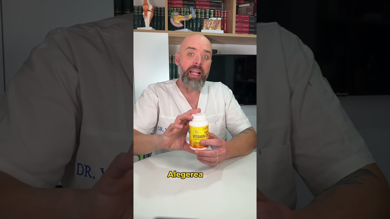 Cum afli că ai nevoie de vitamina D3? - Dr. Răzvan Vintilescu