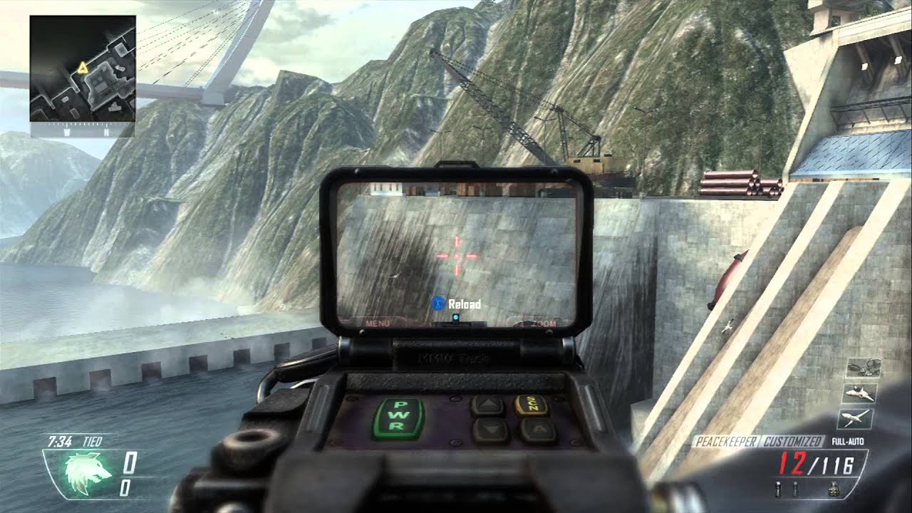 Call Of Duty: Black Ops II - Revolution Map Pack: Hydro Walkthrough (Peacekeeper SMG)