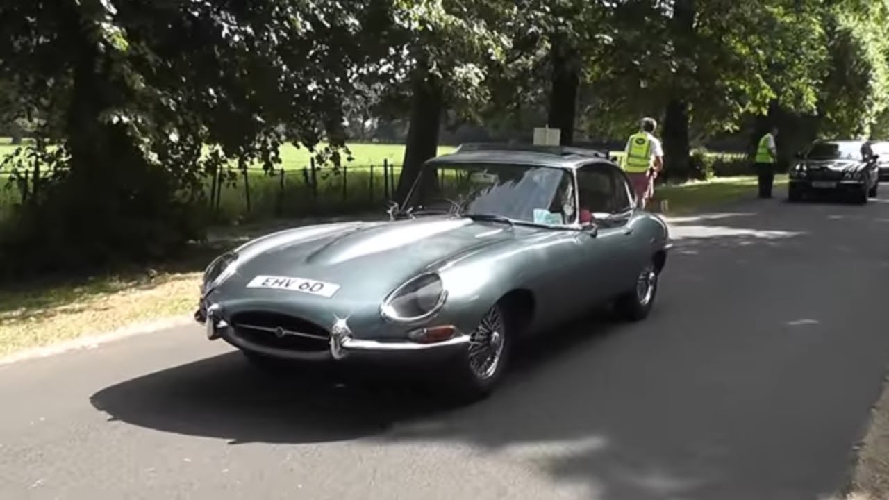 Jaguar Enthusiasts Club Meet at Wroxall Abbey
