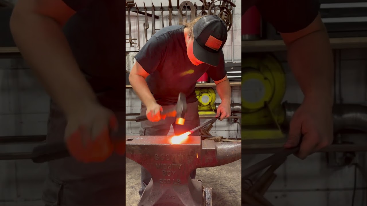 Fire welding. 