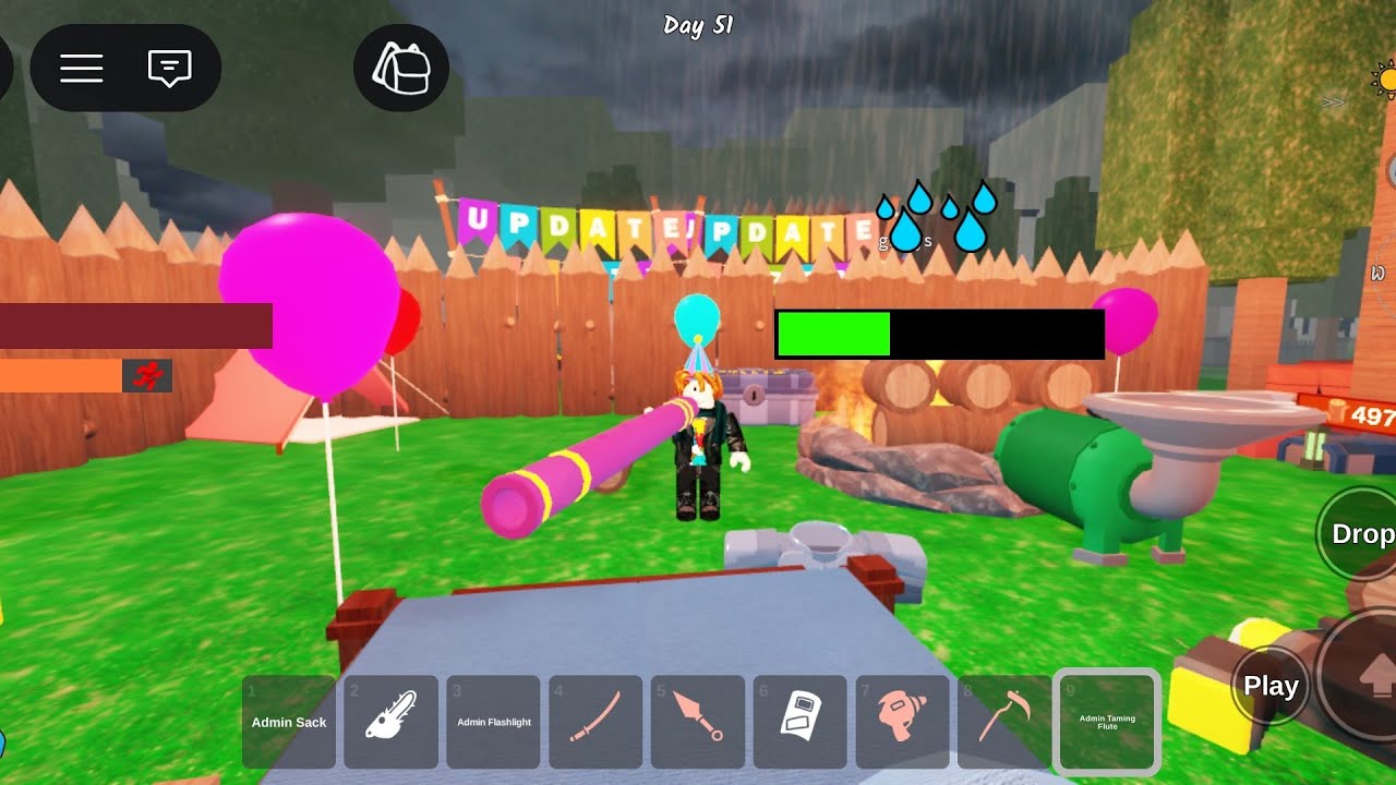 *JUNGLE BIOME* Update Party in 99 Nights in the Forest!! 🎉 - Roblox