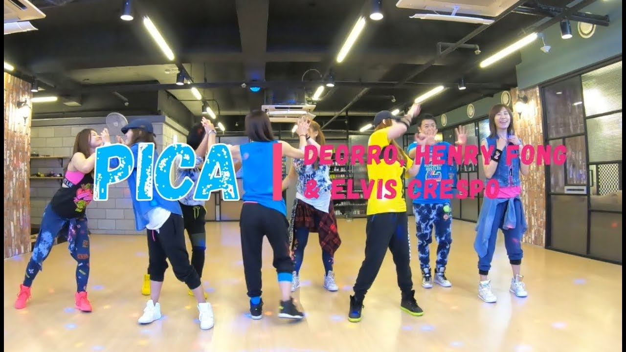 I LOVE ZUMBA //  Pica - Deorro, Henry Fong & Elvis Crespo (merengue)