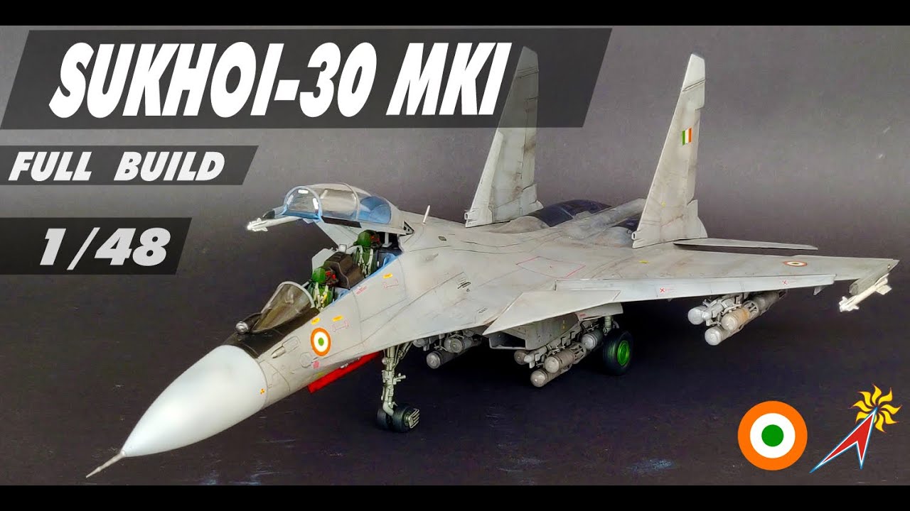 Su30 MKI . 1/48 . Full Build . HobbyBoss