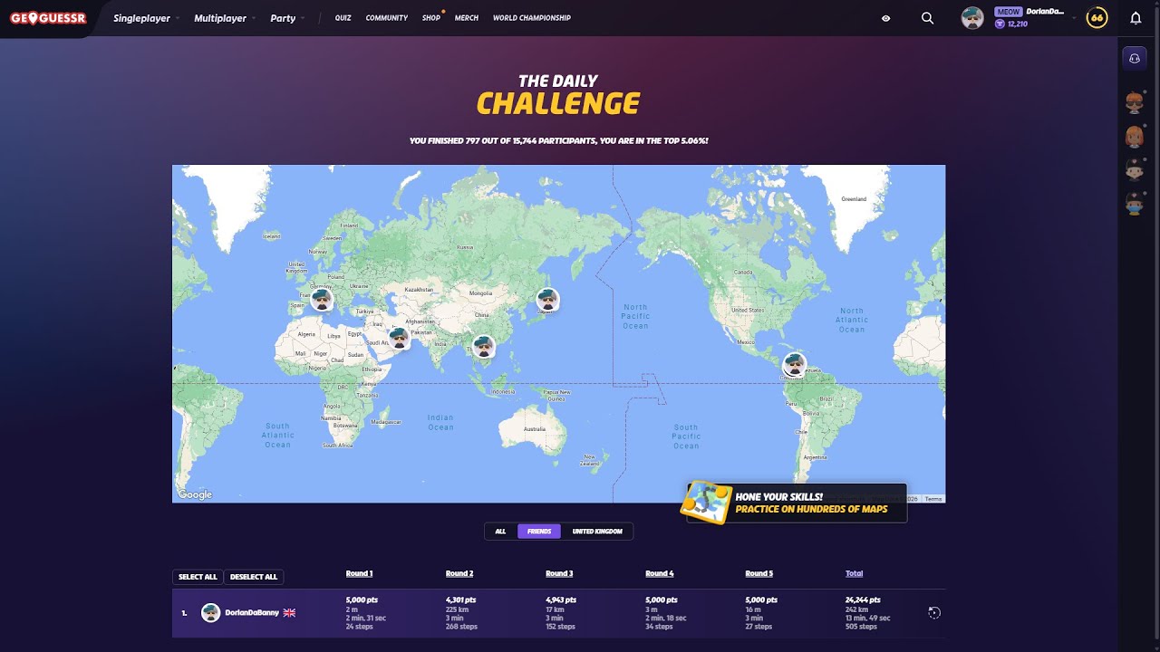 3rd colombia in 5 days?? | geoguessr daily challenge #111 (9/1/2026)