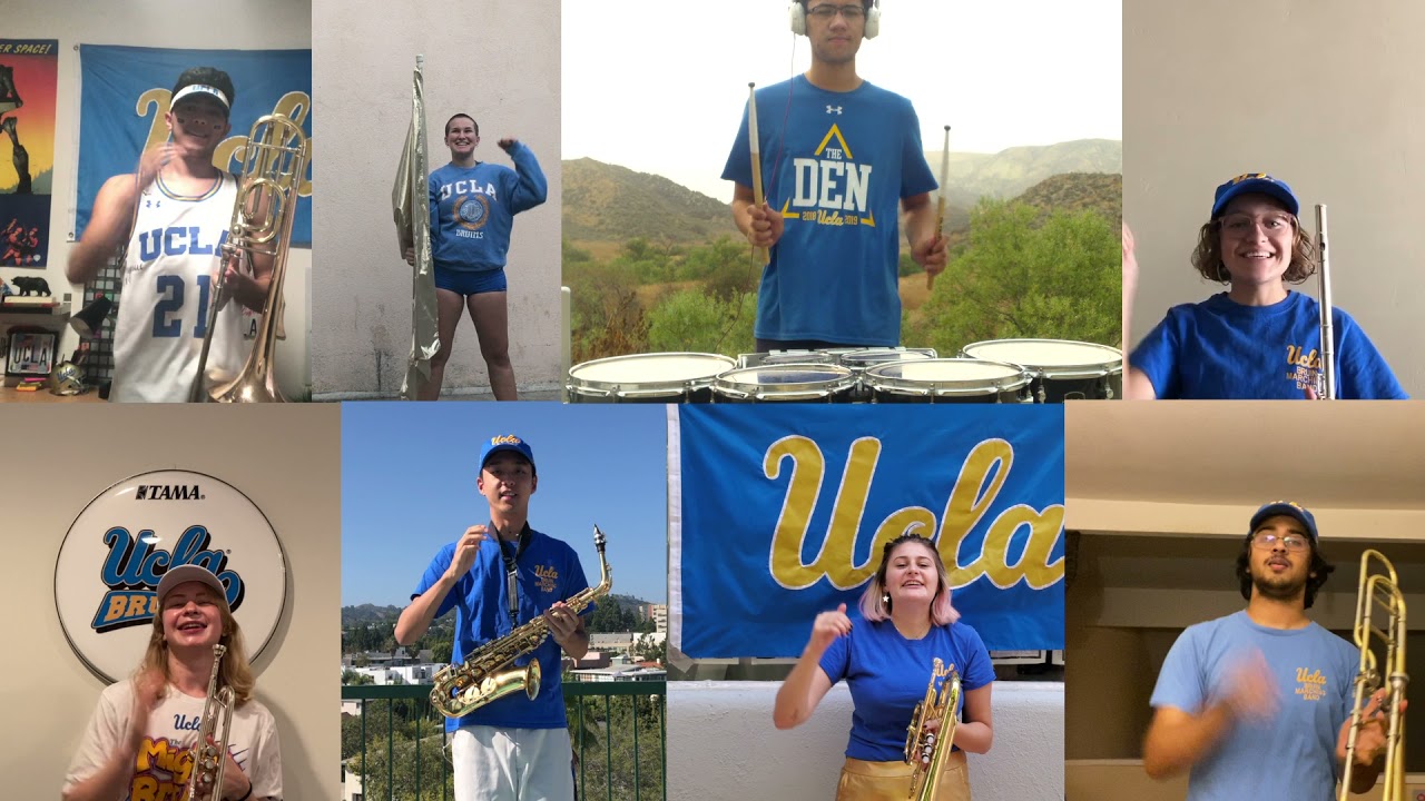 UCLA Fight Song - UCLA Band (Quarantine Style)