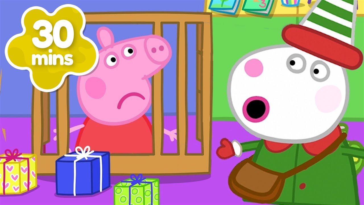 The Christmas PRISON 🎄 Peppa's JAIL Escape ⛓️ Peppa Pig Full Episodes | 30 Minutes