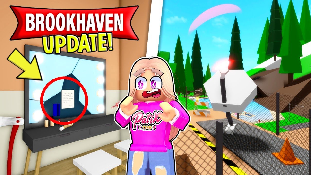 WSZYSTKIE SEKRETY w NAJNOWSZYM UPDATE na BROOKHAVEN w ROBLOX! STUDIO FILMOWE 💥