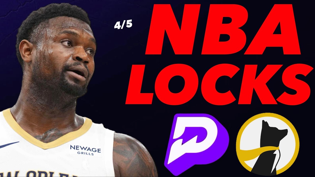 PRIZEPICKS NBA SUNDAY 4/5/26 - FREE PICKS!!!  (NBA RUN!!!) - BEST PLAYER PROPS - NBA TODAY