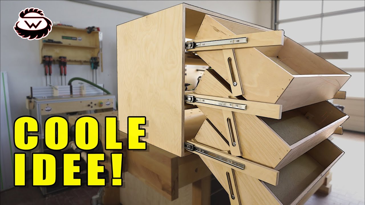 SCHUBLADEN auf COOLE Art selber bauen