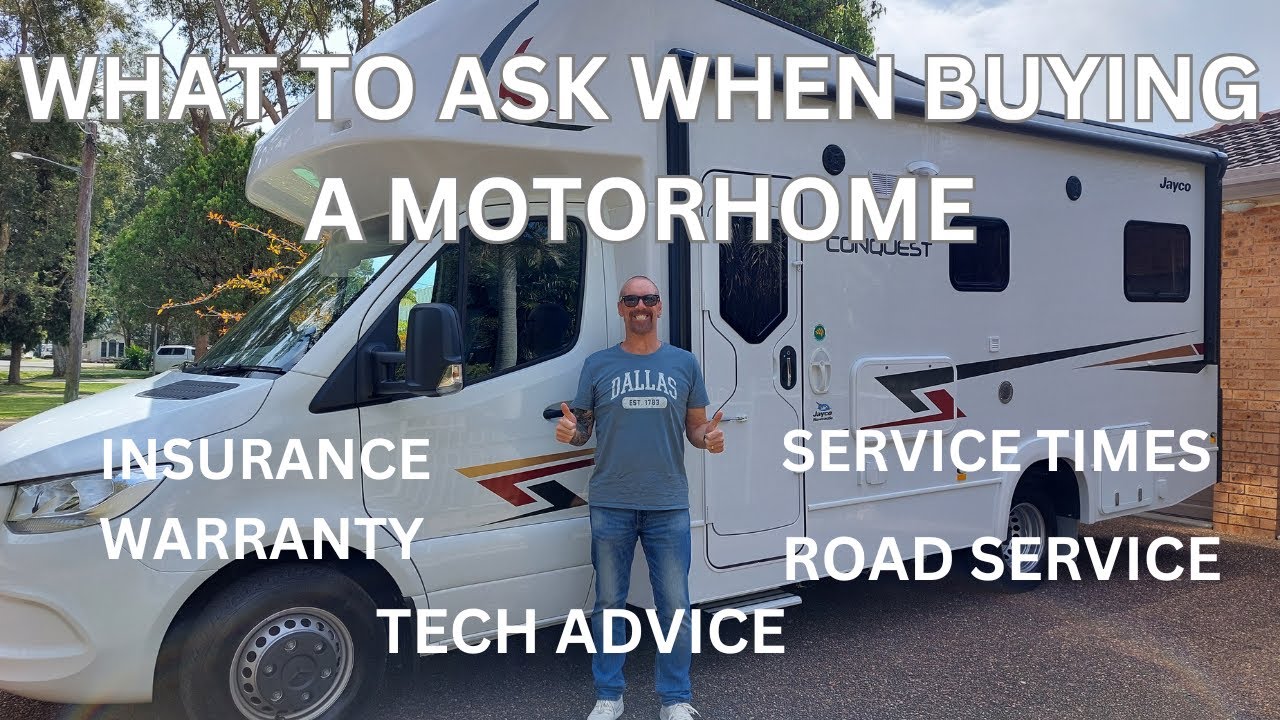 WHAT WE WISH WE KNEW BEFORE BUYING A NEW MOTORHOME - Tips on what to find out before you buy.