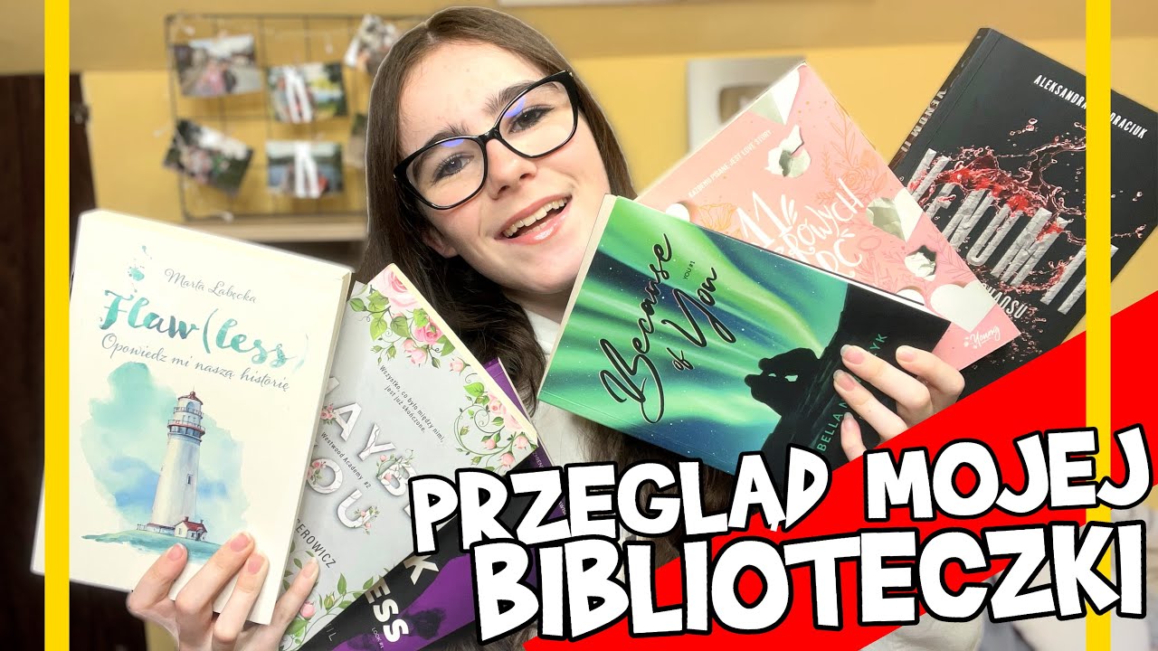 PRZEGLĄD MOJEJ BIBLIOTECZKI #monikaolech