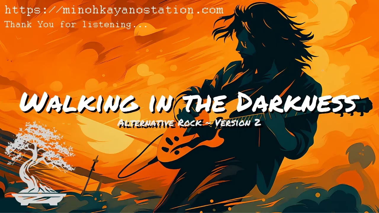 Walking in the Darkness (Alternative Rock v2) | Audio Only